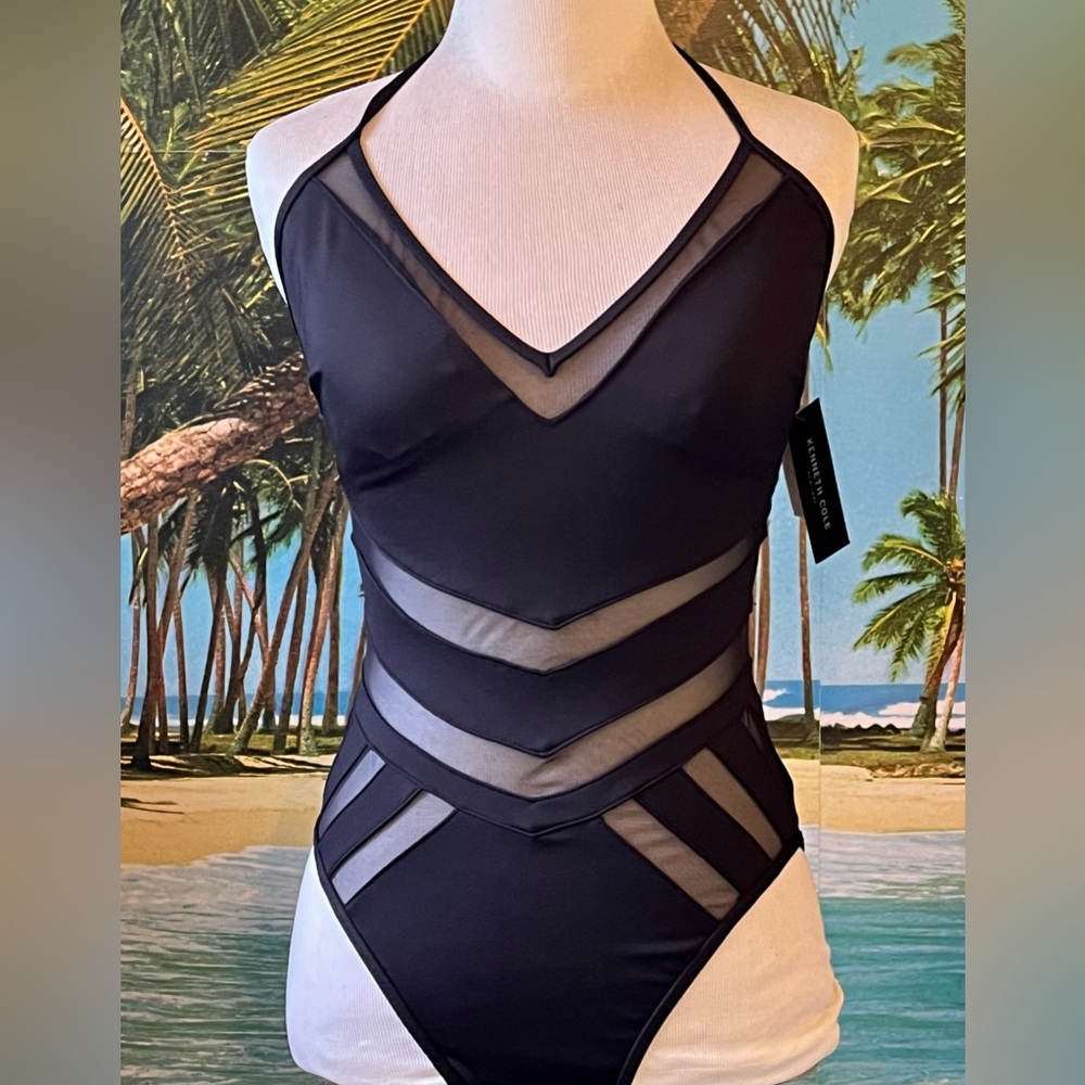 Kenneth Cole Black Swimsuit